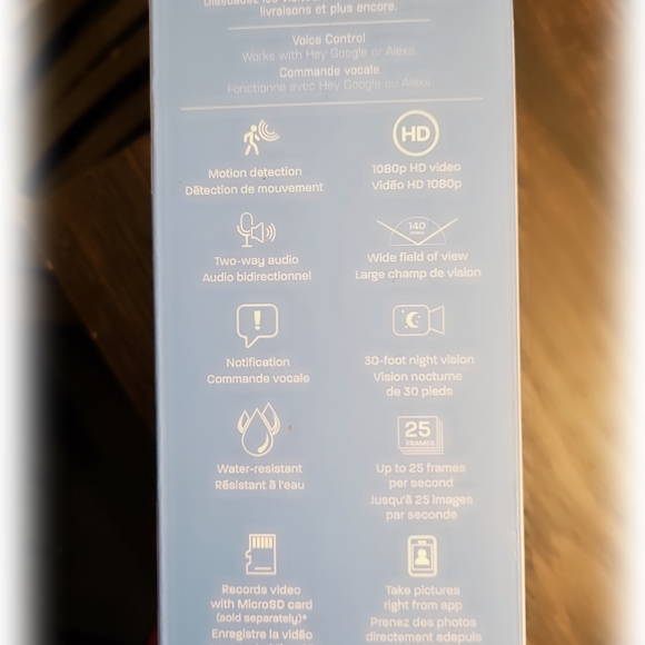 Feit Electric Smart Wired Smart Video Doorbell in White - Picture 2 of 9